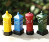 Retro Postbox Fairy Garden Micro Dollhouse Decoration