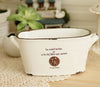 Oval Ceramic Small Succulents Flower Pots